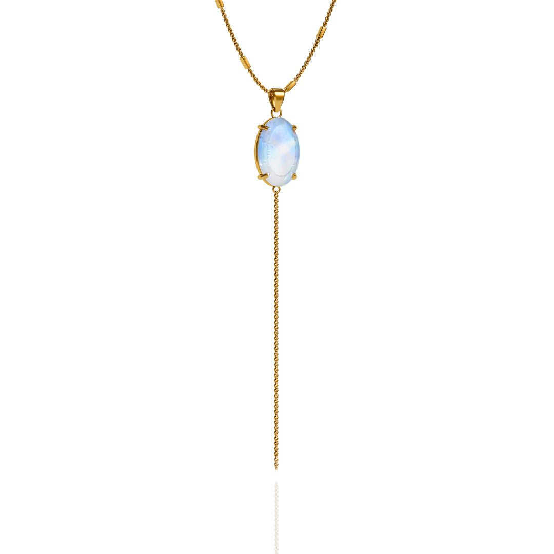 Collier Nura en pierre de lune