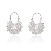 Pendientes Aster Plata