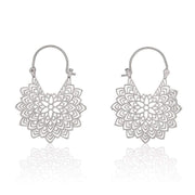 Pendientes Aster Plata