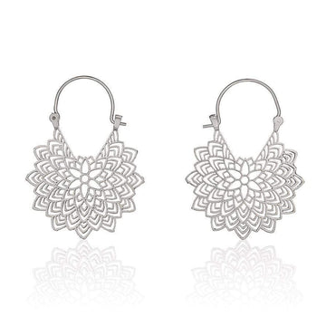 Boucles d'oreilles en argent Aster