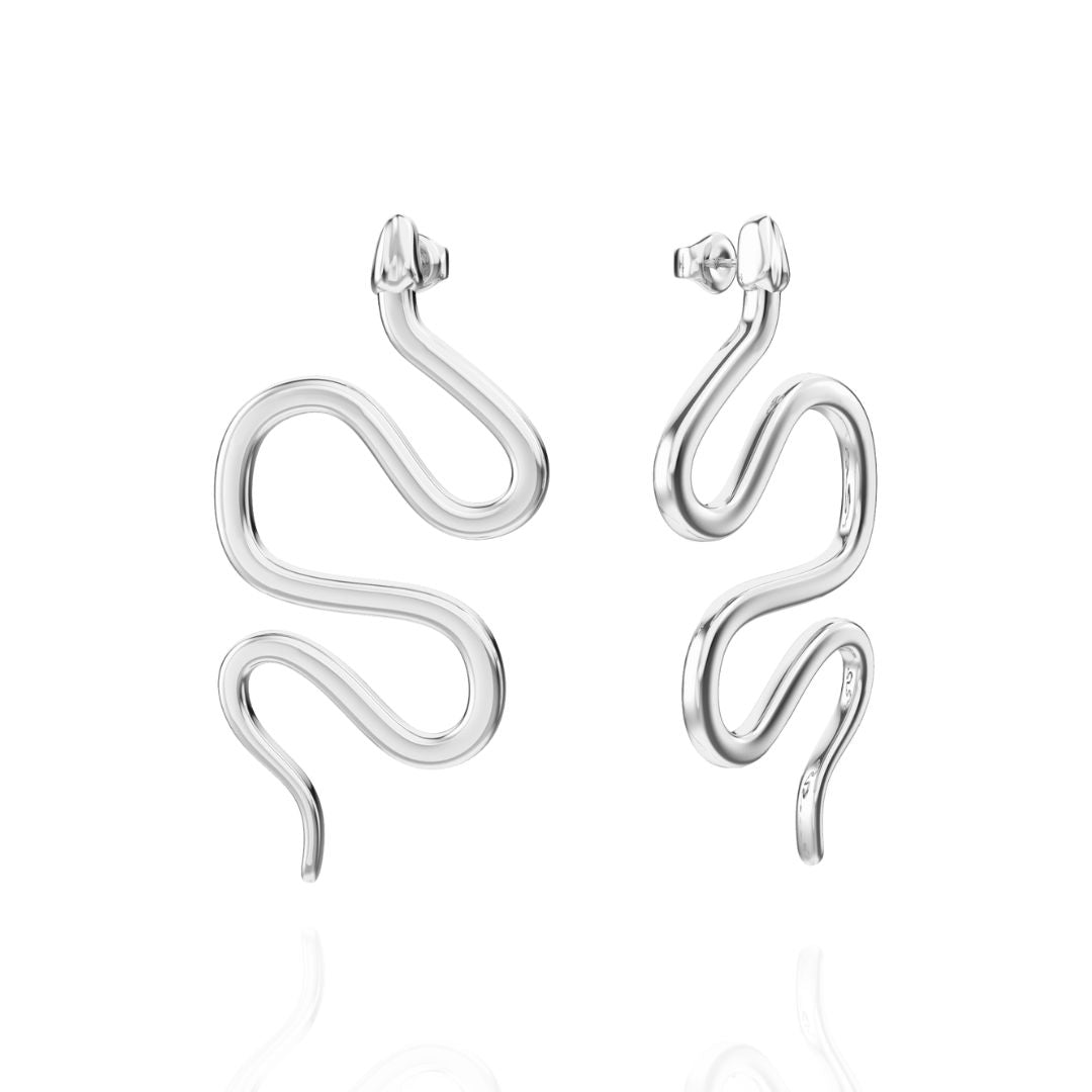 Boucles d'oreilles en argent Shakti