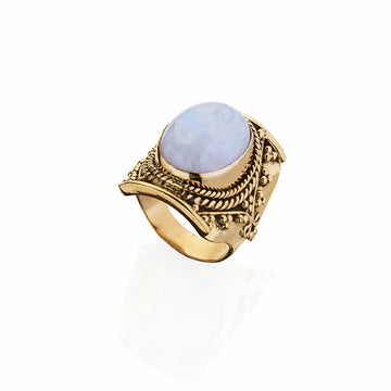 Muse Moonstone Ring