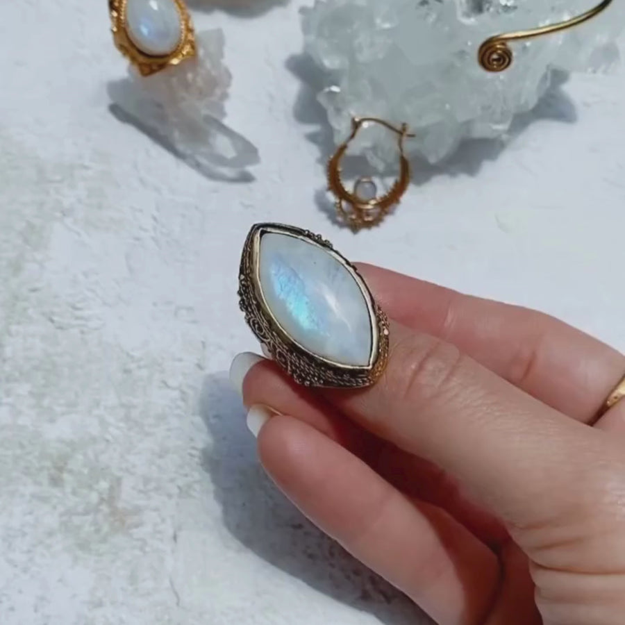 Aryia Moonstone Ring