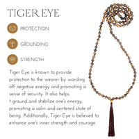 Collier Mala Protecteur Oeil de Tigre