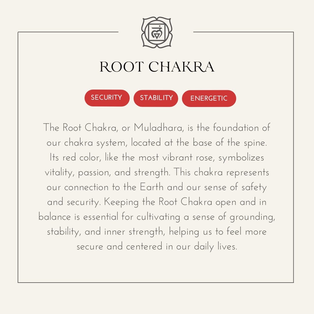 Brazalete del chakra raíz