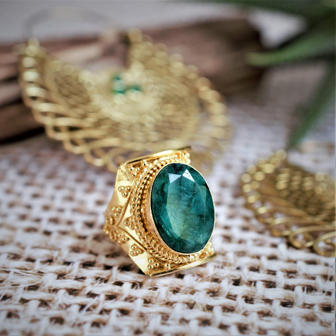 Muse Emerald Ring